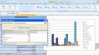 Excel für Einsteiger  Teil 6 Diagramm einfügen und formatieren [upl. by Yoral372]