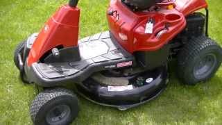 Sears Craftsman  Troy Bilt 30quot Rear Engine Riding Mower Review [upl. by Burget941]