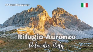 Rifugio Auronzo  Tre Cime Di Lavaredo Dolomites Italy  TT Travel Photography [upl. by Ahsotal]