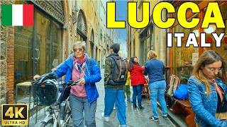 🇮🇹 Explore LUCCA Italy Immersive 4K Walk [upl. by Raffaj]