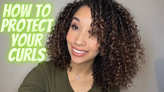 How to protect your curls throughout the week [upl. by Terhune741]