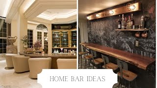 Home Bar Design Ideas  Home Bar Decor  And Then There Was Style [upl. by Zampino851]