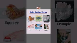 Daily action verbs english hindi instagram insta [upl. by Hanonew857]