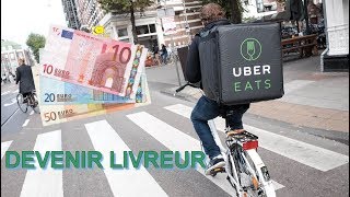 Comment devenir COURSIER ubereats et être auto ENTREPRENEUR [upl. by Alyos]