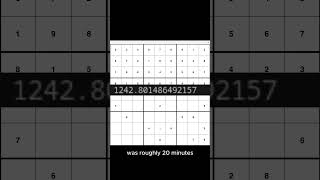 Sudoku solver with graphics [upl. by Aleron]