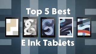 Top 5 Best E ink Tablets in 2024 Best Ebook Readers You Should Consider Today [upl. by Delora]