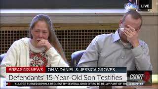 Teen son of parents accused of murdering infant testifies [upl. by Nomaj]