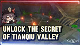 Unlock the Secret of Tianqiu Valley  Genshin Impact [upl. by Setarcos]