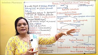 07 HMP Shunt Part 01  Hexose Mono Phosphate Shunt  Pentose Phosphate Pathway  Biochemistry [upl. by Arod]