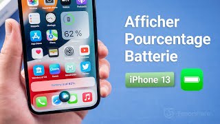 Comment afficher le pourcentage de la batterie sur liPhone 1313 Pro13 mini13 Pro Max [upl. by Mcquillin]