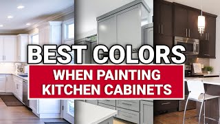 Best Colors When Painting Kitchen Cabinets  Ace Hardware [upl. by Fayette]