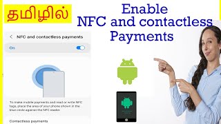 How to Enable NFC amp Contactless payments in Android Mobile Tamil  VividTech [upl. by Bolen]