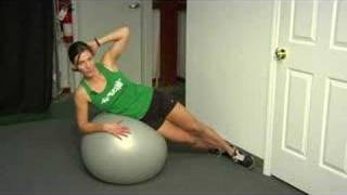 Stability Ball Combination Exercises  Stability Ball Exercises Oblique amp Abs [upl. by Zitah262]