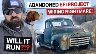 Will It Run Another Failed Facebook Marketplace Project Chassis Swapped 1953 GMC with EFI [upl. by Candra]