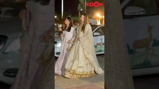 Aishwarya Rai LEAVES with Bachchan family from Jamnagar after Anant Ambanis prewedding bash [upl. by Bonnette]