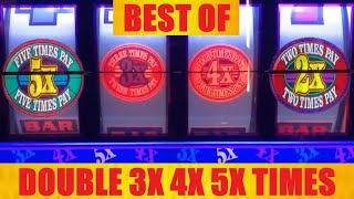 JACKPOT HANDPAY BIG WINS BEST OF DOUBLE 3X 4X 5X TIMES PAY [upl. by Refannej671]