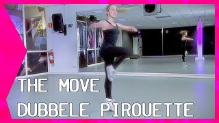 The Move dubbele pirouette  ZAPPSPORT [upl. by Arykat]