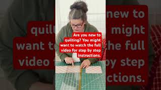 How to Cut Fabric Squares for Quilting Tips for Beginners [upl. by Johm]