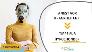 Angst vor Krankheiten Tipps für Hypochonder [upl. by Atnuahsal414]