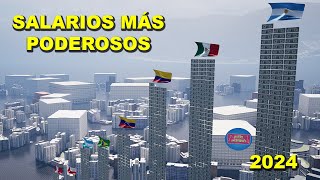 SALARIOS más poderosos de Latinoamérica [upl. by Earas441]