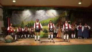 Shoe Slapping Tyrolean Wood Choppers Dance  Tyrolean Evening DVD [upl. by Adnaloj]