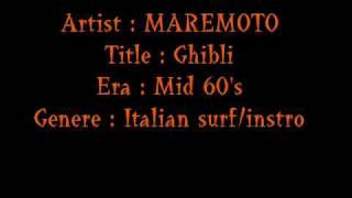 Maremoto  Ghibli 60s Italian surf [upl. by Nosloc]