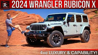 The 2024 Jeep Wrangler Rubicon X Brings Luxury amp Capability To Open Air Freedom [upl. by Achorn]