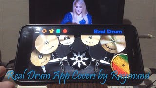 MEGHAN TRAINOR  TITLE  Real Drum App Covers by Raymund [upl. by Nuri]