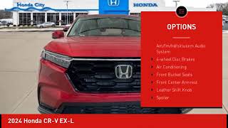 2024 Honda CRV Schlossmann Honda City Inventory 41284 [upl. by Anitsirhk]