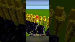 how to summon 1000 secret golem mobs shorts minecraft minecraftshorts [upl. by Wehrle]