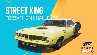 Forza Horizon 5 Street King  Forzathon Challenge [upl. by Einittirb984]