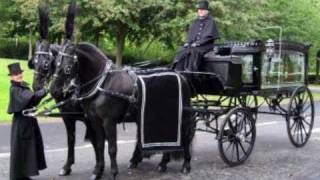 Horse drawn hearse [upl. by Edmund229]