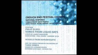 Philip Glass  Quand Les Hommes Vivront dAmour Crouch End Festival Chorus [upl. by Ecinrev]