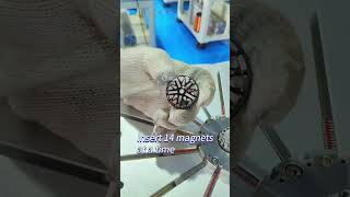 FPV motor rotor insert magnetic steel machineAutomatic magnetic steel insert machine [upl. by Kary]