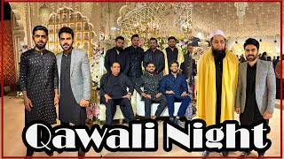 Imam Ul Haq Qawali Night  Faheem Ashraf Mehndi  Celebrities Night  Babar Azam  Wahab Riaz Vlog [upl. by Zerimar82]