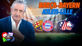 ⚽️ BARÇABAYERN y ATLETILILLE  Chiringuito Inside  UCL [upl. by Fredrika]