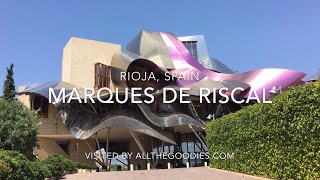 Marques de Riscal Hotel Rioja Spain by Frank Gehry  allthegoodiescom [upl. by Ecital199]