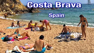 Lloret de Mar  Costa Brava  SPAIN  Walking tour  4K Ultra HD [upl. by Suollecram]