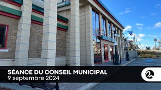 20240909 conseil municipal de RouynNoranda [upl. by Trah29]