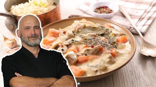 La blanquette de veau  Facile et très onctueuse [upl. by Schwab]