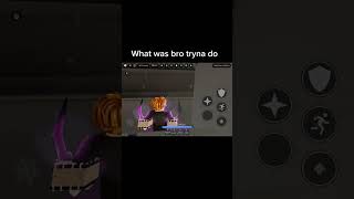 What was bro tryna doroblox jujutsushenanigans memes shorts funny viralshorts [upl. by Pembrook800]