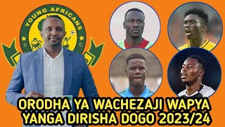 RASMI Yanga Leo Imetangaza Orodha Ya Wachezaji Wapya Usajili Dirisha Dogo Usajili Yanga 2023 [upl. by Gaye171]