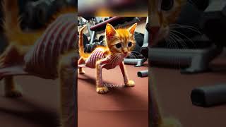 Don’t let anyone bring you down catsofyoutube cats ai aiart chubbyjr workout [upl. by Belford283]