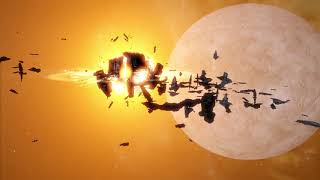 EVE Online Athanor Refinery destroyed  SISI Testing [upl. by Morna680]