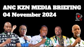 ANC KZN Media Briefing [upl. by Cerf]