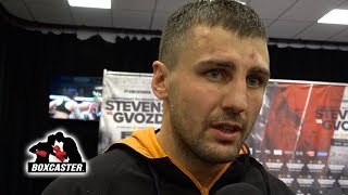 🚨👑 AND THE NEW 👑🚨  Oleksandr Gvozdyk  Post Fight Interview  STEVENSON VS GVOZDYK  BOXCASTER [upl. by Gracie]