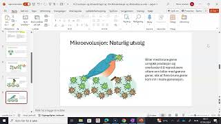 Naturfag VG1 10 3 og 10 4 Klimaendringer evolusjon og utbredelse av arter [upl. by Natica]