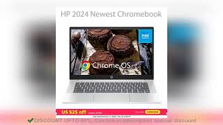 HP 2024 Newest Chromebook 14 inch FHD LaptopIntel Processor N1004GB Review [upl. by Neibaf361]