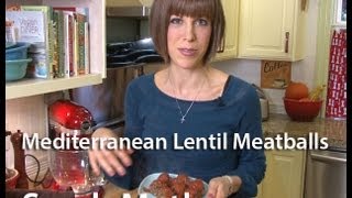 Mediterranean Lentil Meatballs [upl. by Oberstone]