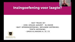 Hoe train je je koorzangers om gezond hoog en laag te zingen [upl. by Aurora]